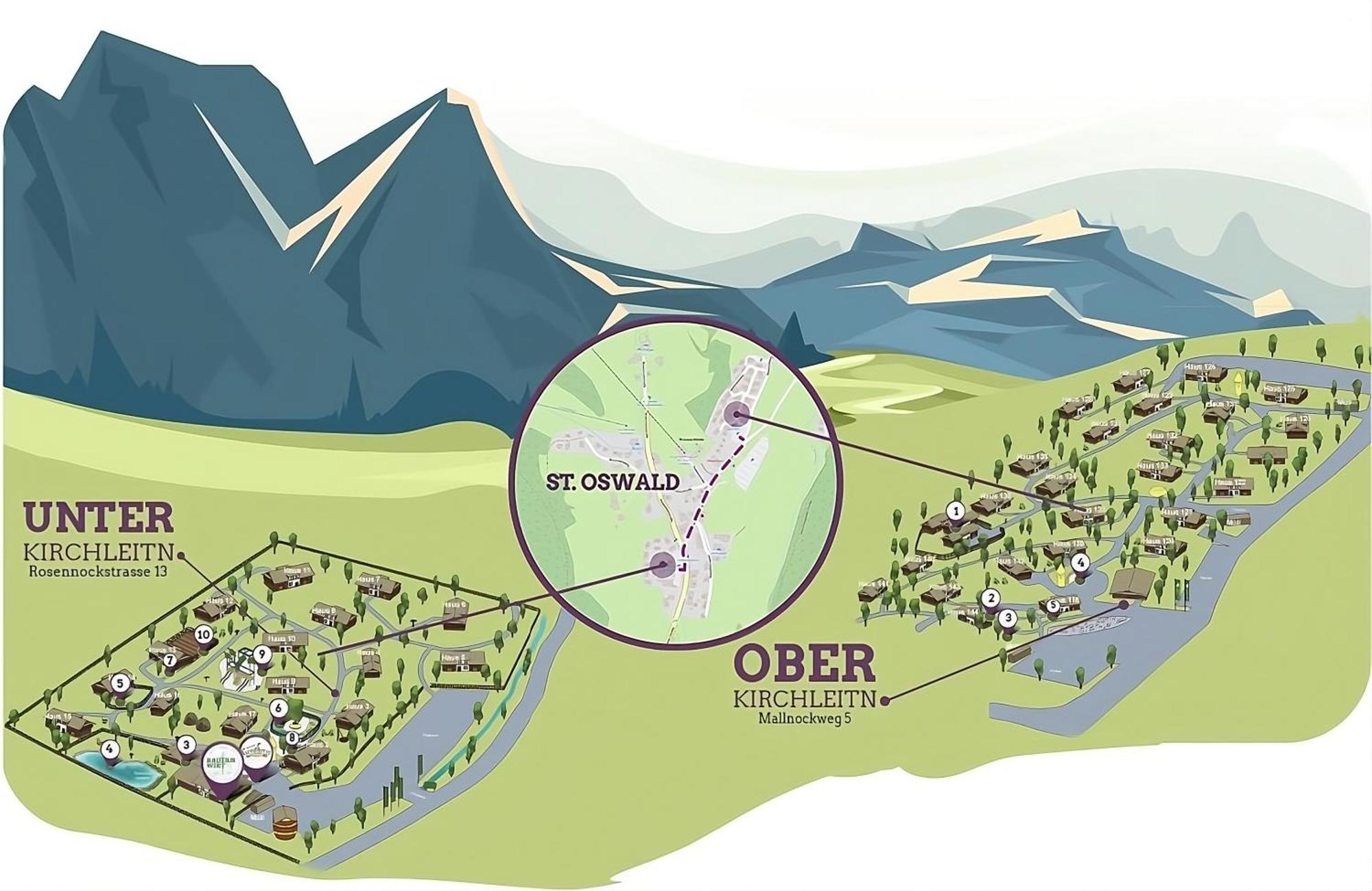 Slow Travel Resort Kirchleitn Bad Kleinkirchheim Eksteriør bilde